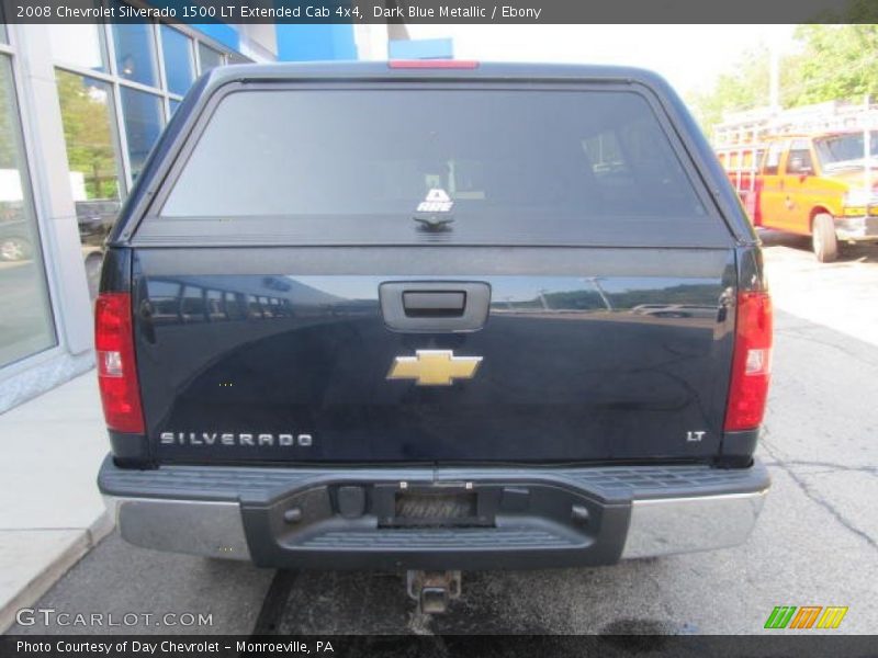 Dark Blue Metallic / Ebony 2008 Chevrolet Silverado 1500 LT Extended Cab 4x4