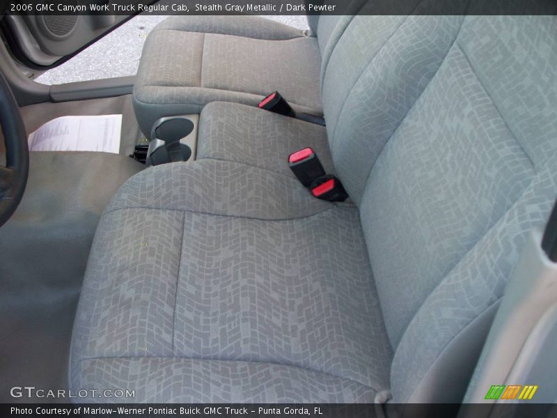 Stealth Gray Metallic / Dark Pewter 2006 GMC Canyon Work Truck Regular Cab