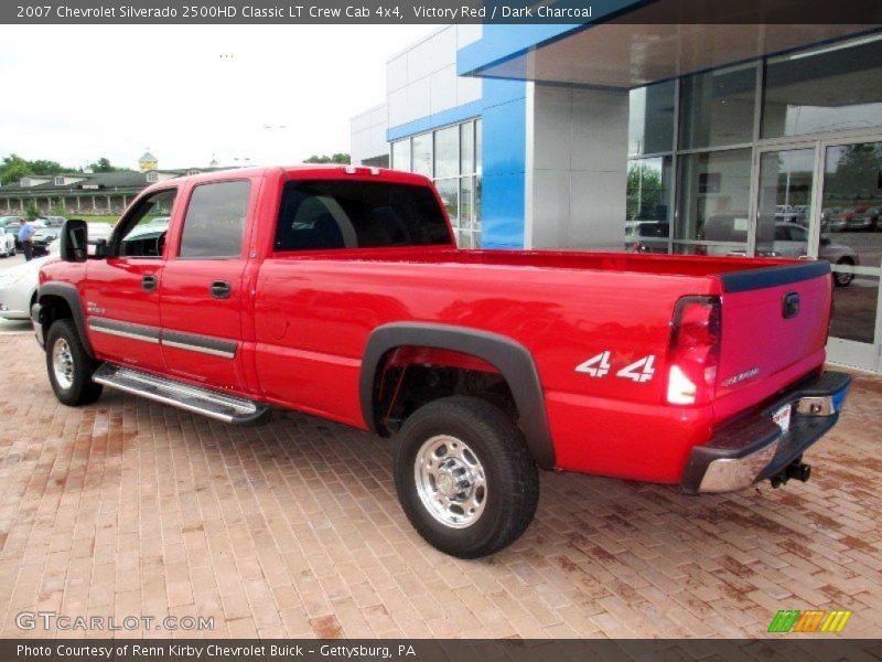 Victory Red / Dark Charcoal 2007 Chevrolet Silverado 2500HD Classic LT Crew Cab 4x4