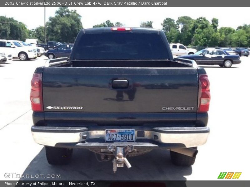 Dark Gray Metallic / Dark Charcoal 2003 Chevrolet Silverado 2500HD LT Crew Cab 4x4