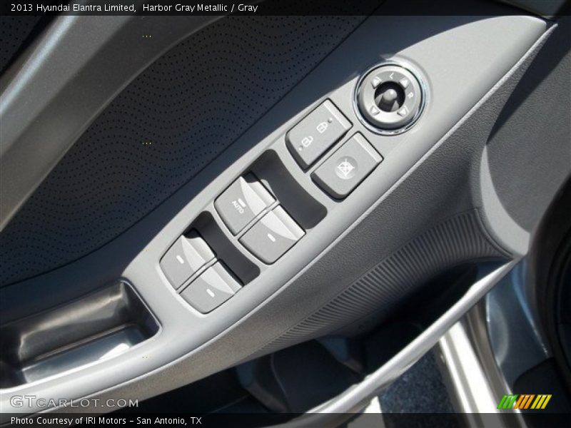 Harbor Gray Metallic / Gray 2013 Hyundai Elantra Limited