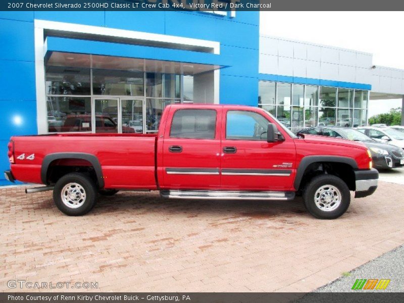Victory Red / Dark Charcoal 2007 Chevrolet Silverado 2500HD Classic LT Crew Cab 4x4
