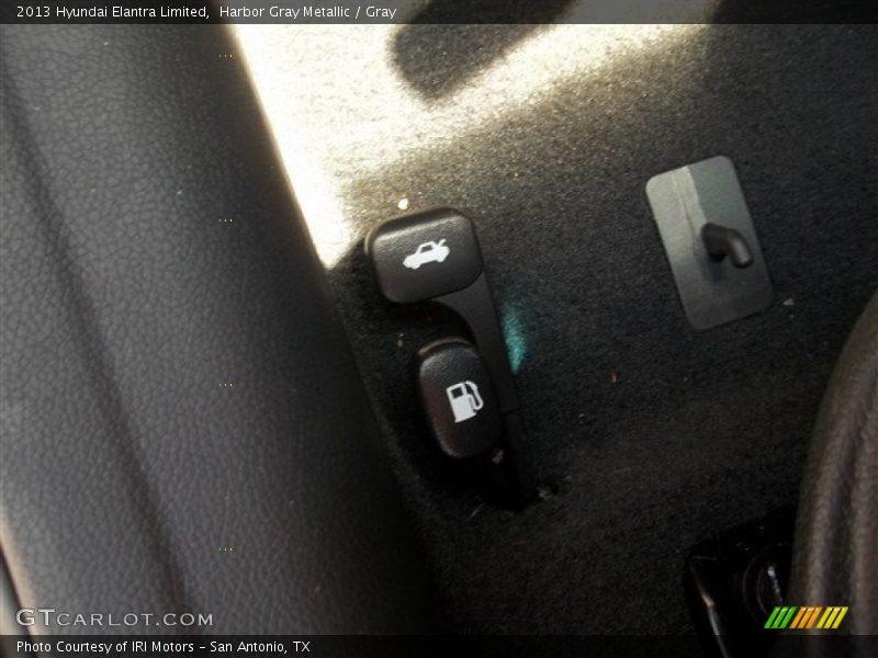 Harbor Gray Metallic / Gray 2013 Hyundai Elantra Limited