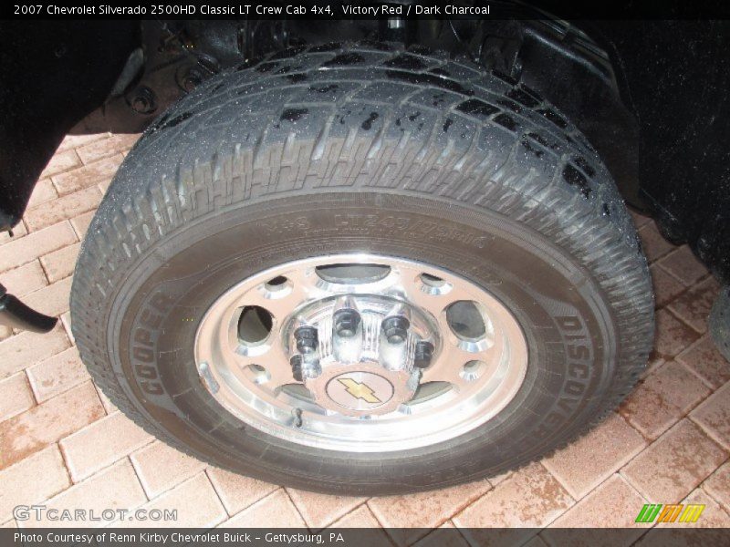 Victory Red / Dark Charcoal 2007 Chevrolet Silverado 2500HD Classic LT Crew Cab 4x4