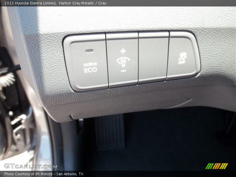 Harbor Gray Metallic / Gray 2013 Hyundai Elantra Limited