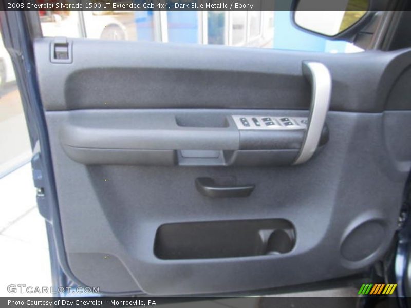 Dark Blue Metallic / Ebony 2008 Chevrolet Silverado 1500 LT Extended Cab 4x4