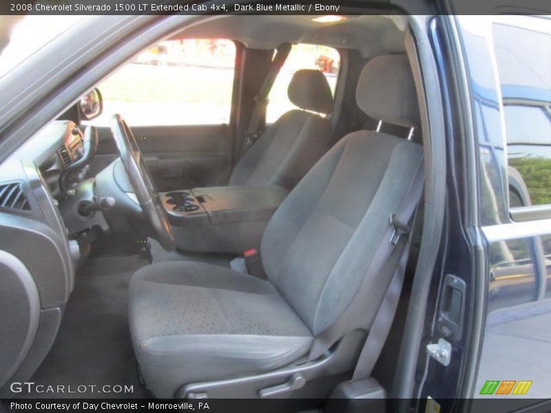Dark Blue Metallic / Ebony 2008 Chevrolet Silverado 1500 LT Extended Cab 4x4