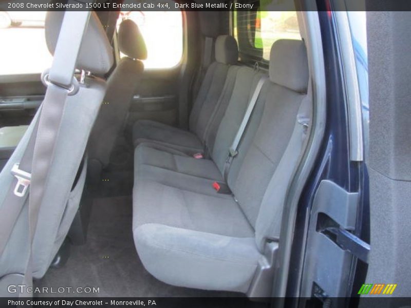 Dark Blue Metallic / Ebony 2008 Chevrolet Silverado 1500 LT Extended Cab 4x4