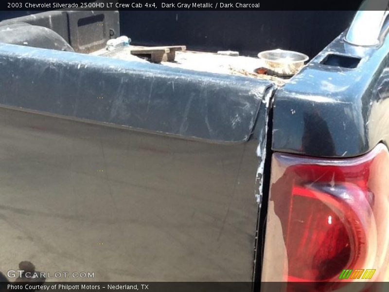 Dark Gray Metallic / Dark Charcoal 2003 Chevrolet Silverado 2500HD LT Crew Cab 4x4