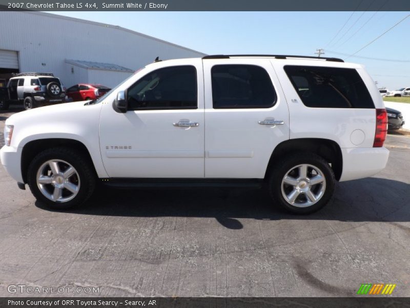Summit White / Ebony 2007 Chevrolet Tahoe LS 4x4