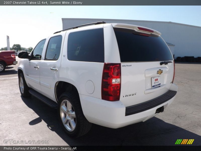 Summit White / Ebony 2007 Chevrolet Tahoe LS 4x4