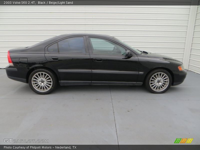 Black / Beige/Light Sand 2003 Volvo S60 2.4T
