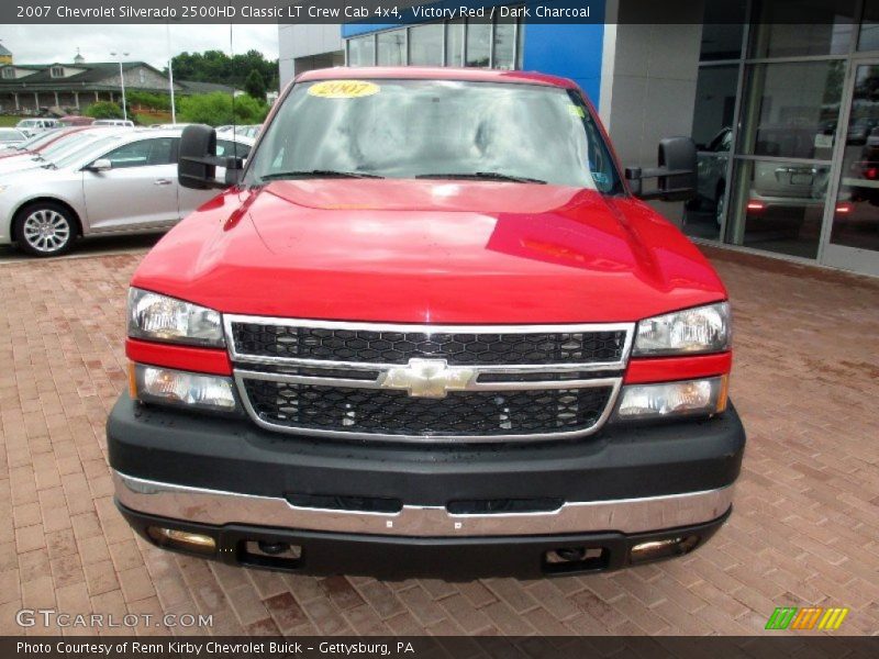Victory Red / Dark Charcoal 2007 Chevrolet Silverado 2500HD Classic LT Crew Cab 4x4