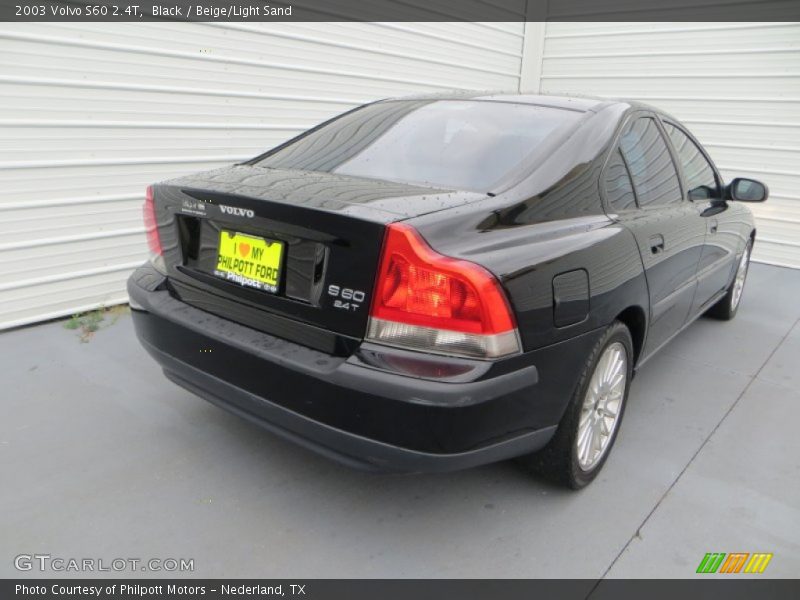 Black / Beige/Light Sand 2003 Volvo S60 2.4T