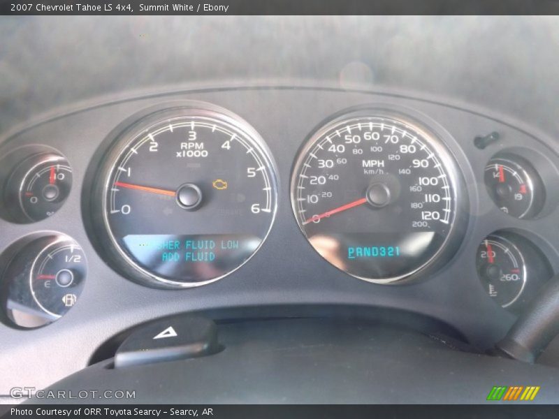 Summit White / Ebony 2007 Chevrolet Tahoe LS 4x4