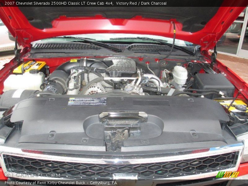 Victory Red / Dark Charcoal 2007 Chevrolet Silverado 2500HD Classic LT Crew Cab 4x4