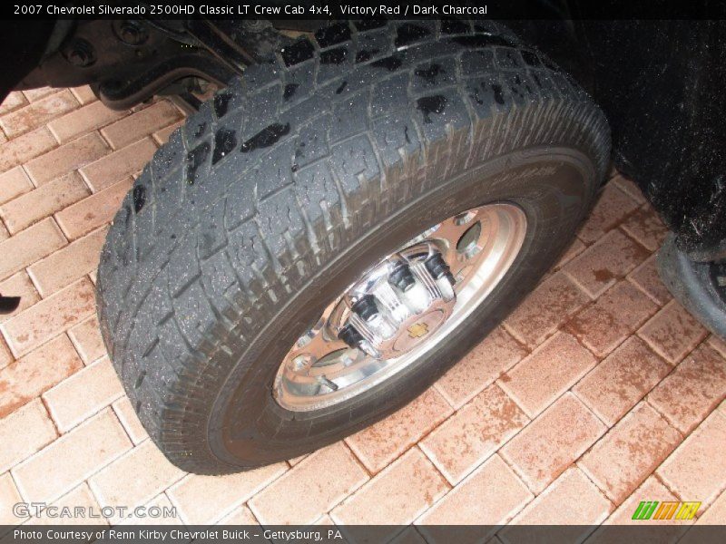 Victory Red / Dark Charcoal 2007 Chevrolet Silverado 2500HD Classic LT Crew Cab 4x4