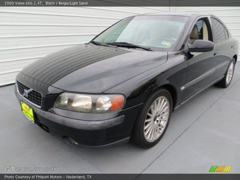 Black / Beige/Light Sand 2003 Volvo S60 2.4T