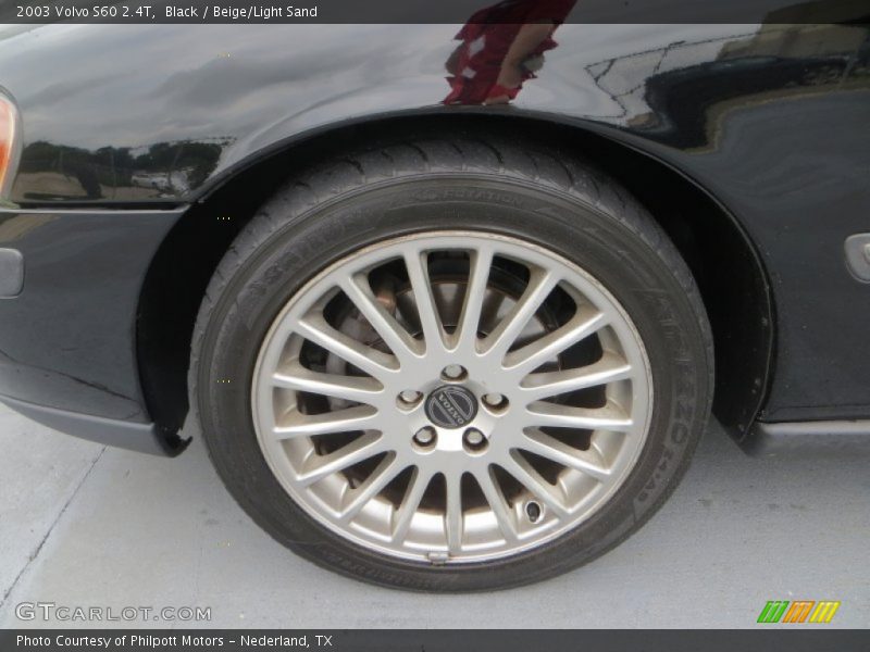Black / Beige/Light Sand 2003 Volvo S60 2.4T