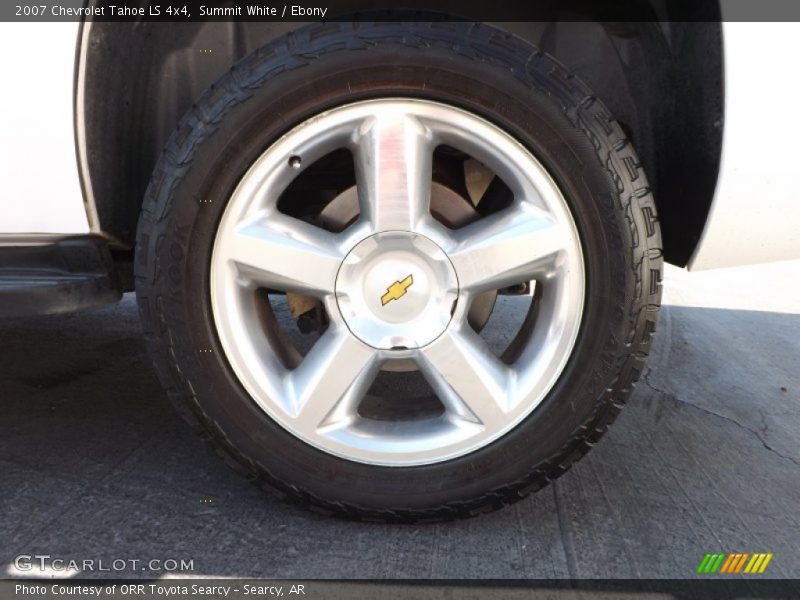 Summit White / Ebony 2007 Chevrolet Tahoe LS 4x4