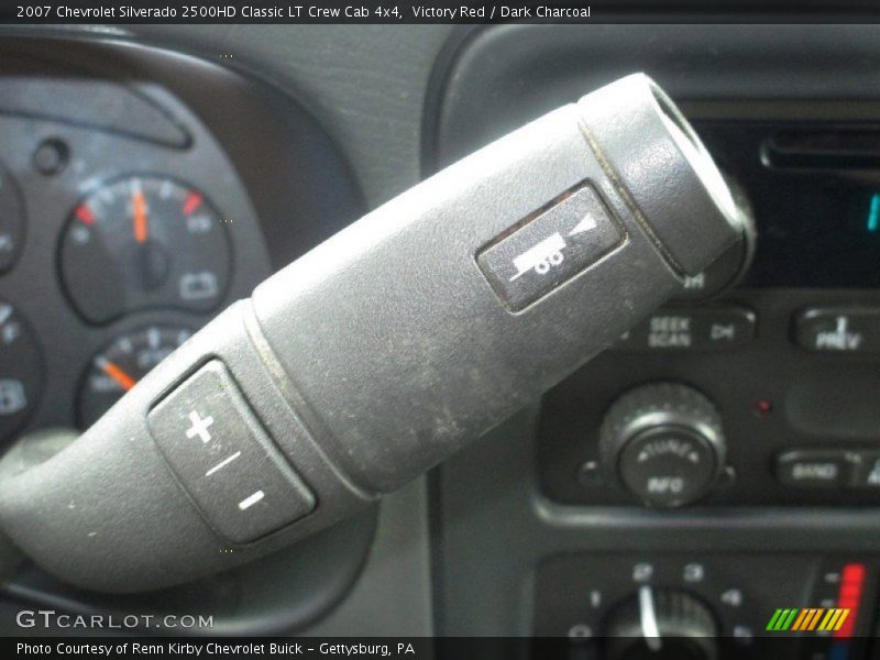 Victory Red / Dark Charcoal 2007 Chevrolet Silverado 2500HD Classic LT Crew Cab 4x4