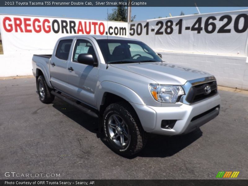Silver Streak Mica / Graphite 2013 Toyota Tacoma TSS Prerunner Double Cab