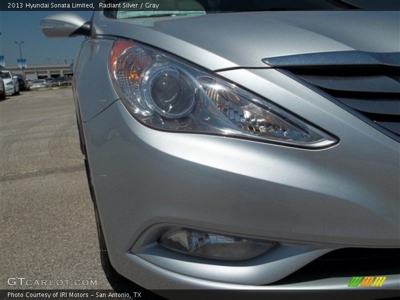 Radiant Silver / Gray 2013 Hyundai Sonata Limited