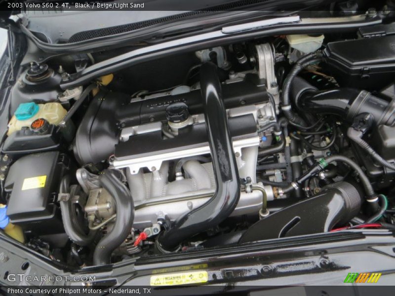 Black / Beige/Light Sand 2003 Volvo S60 2.4T