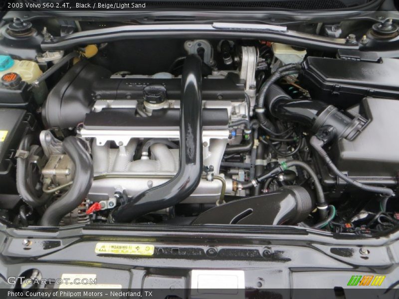 Black / Beige/Light Sand 2003 Volvo S60 2.4T