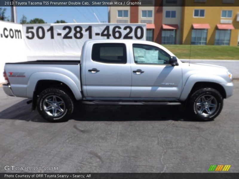 Silver Streak Mica / Graphite 2013 Toyota Tacoma TSS Prerunner Double Cab
