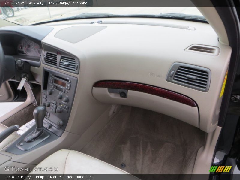 Black / Beige/Light Sand 2003 Volvo S60 2.4T