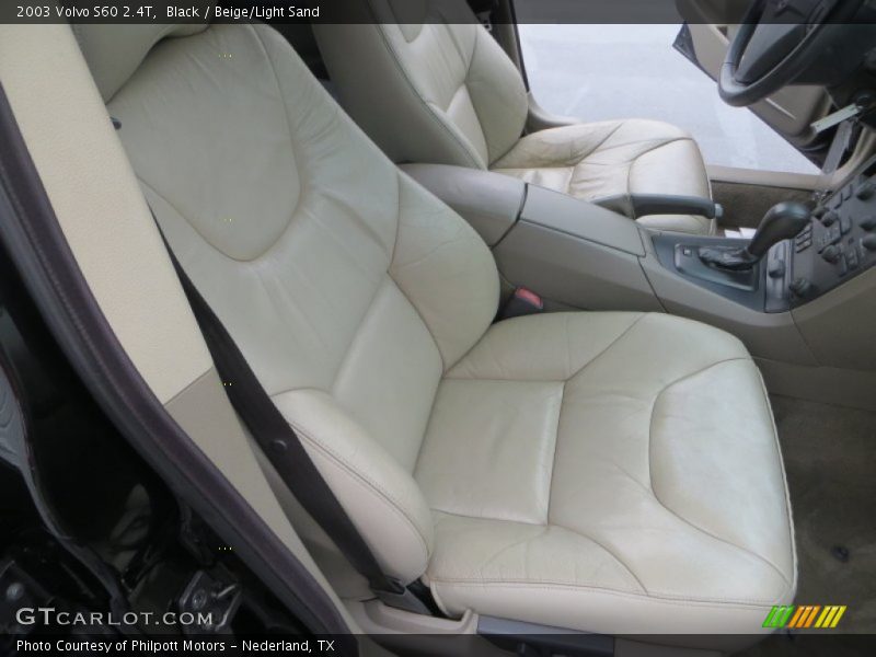 Black / Beige/Light Sand 2003 Volvo S60 2.4T