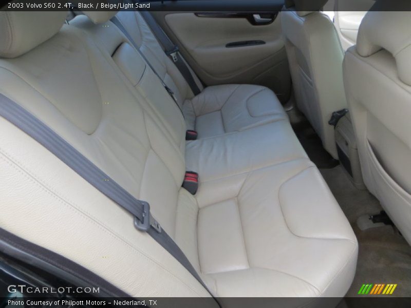 Black / Beige/Light Sand 2003 Volvo S60 2.4T