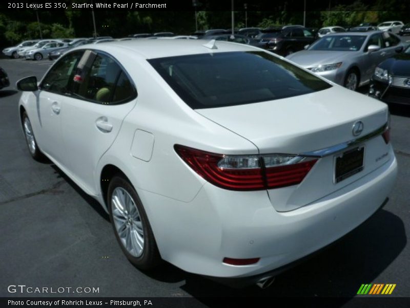 Starfire White Pearl / Parchment 2013 Lexus ES 350