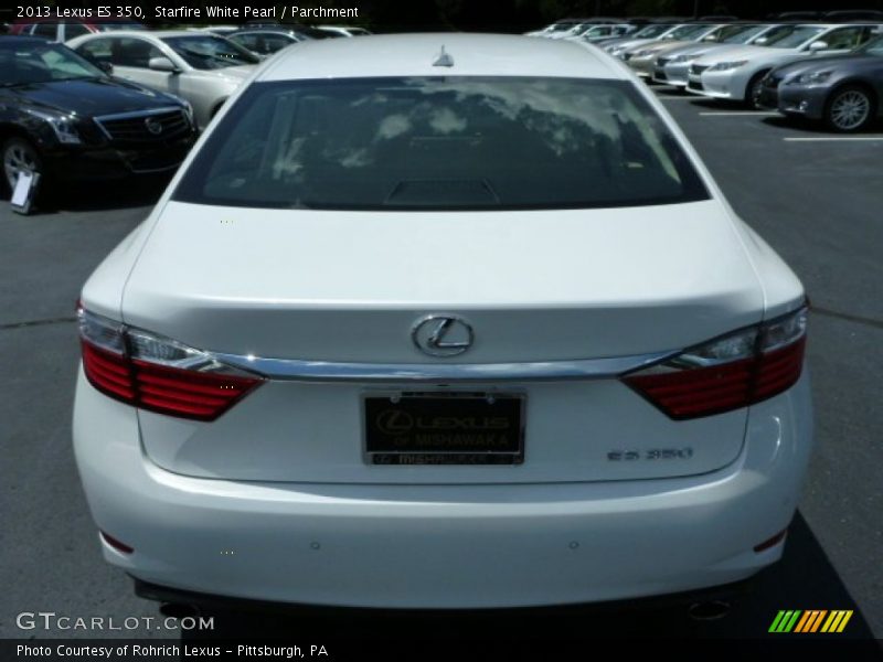 Starfire White Pearl / Parchment 2013 Lexus ES 350