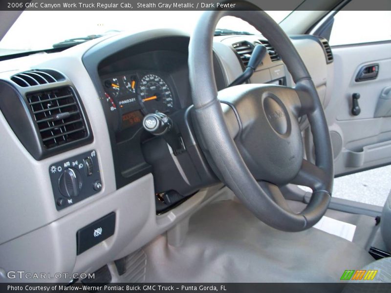 Stealth Gray Metallic / Dark Pewter 2006 GMC Canyon Work Truck Regular Cab
