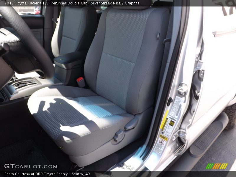 Silver Streak Mica / Graphite 2013 Toyota Tacoma TSS Prerunner Double Cab