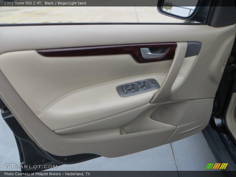 Black / Beige/Light Sand 2003 Volvo S60 2.4T
