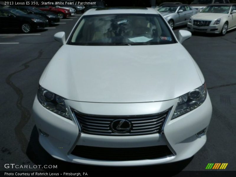 Starfire White Pearl / Parchment 2013 Lexus ES 350