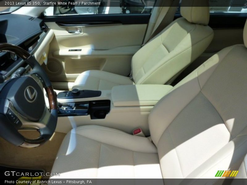 Starfire White Pearl / Parchment 2013 Lexus ES 350