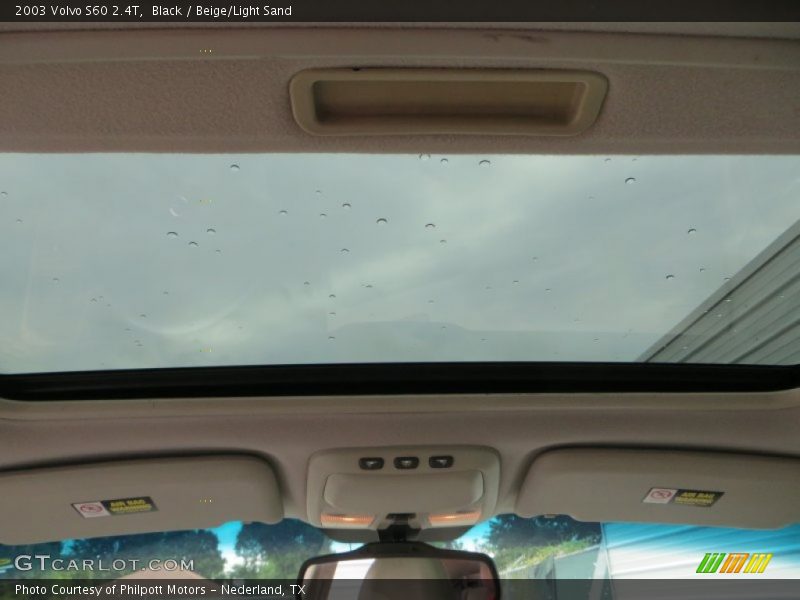 Black / Beige/Light Sand 2003 Volvo S60 2.4T