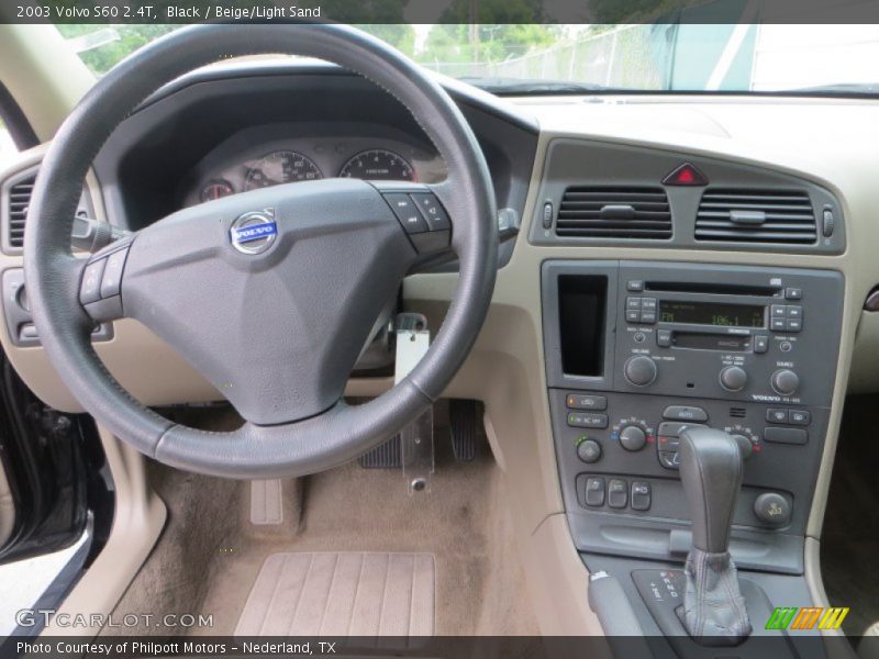 Black / Beige/Light Sand 2003 Volvo S60 2.4T