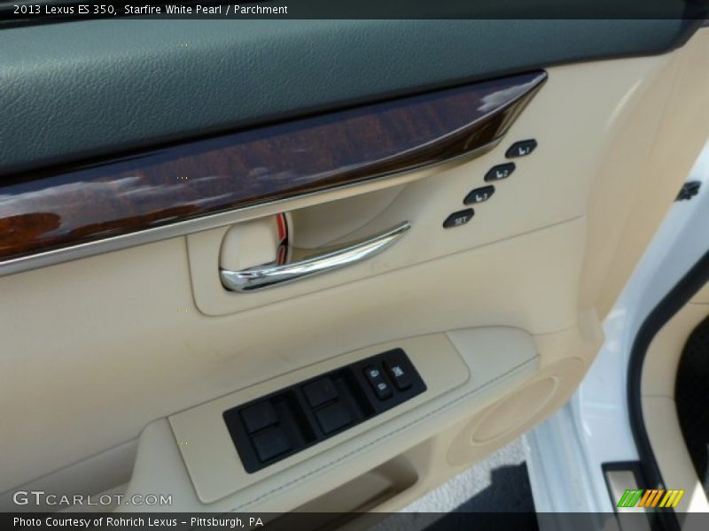 Starfire White Pearl / Parchment 2013 Lexus ES 350