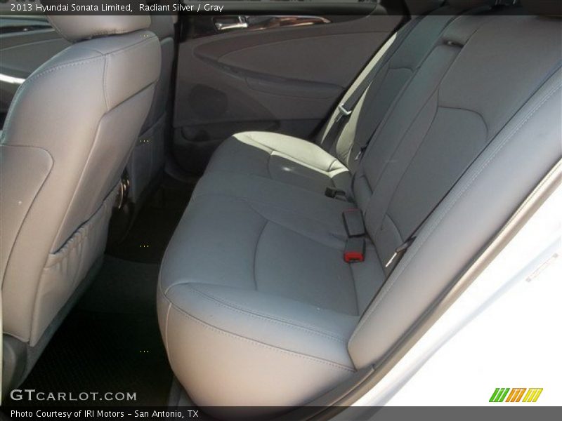 Radiant Silver / Gray 2013 Hyundai Sonata Limited