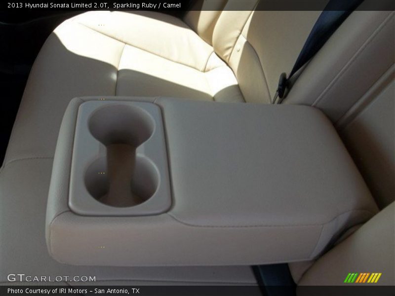 Sparkling Ruby / Camel 2013 Hyundai Sonata Limited 2.0T