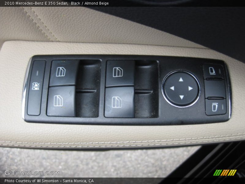 Black / Almond Beige 2010 Mercedes-Benz E 350 Sedan