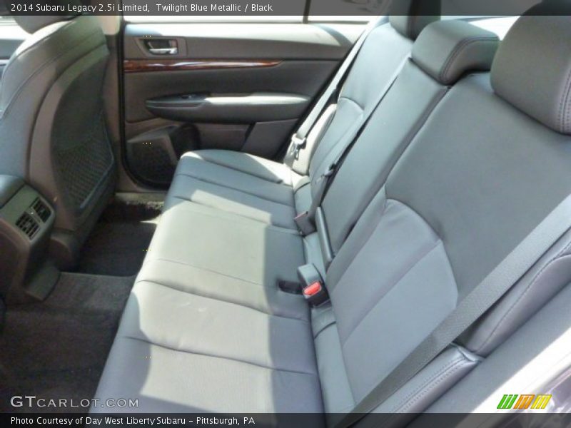 Twilight Blue Metallic / Black 2014 Subaru Legacy 2.5i Limited