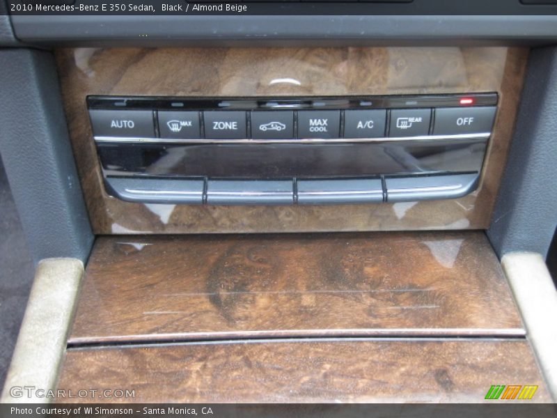 Black / Almond Beige 2010 Mercedes-Benz E 350 Sedan