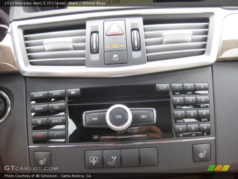 Black / Almond Beige 2010 Mercedes-Benz E 350 Sedan