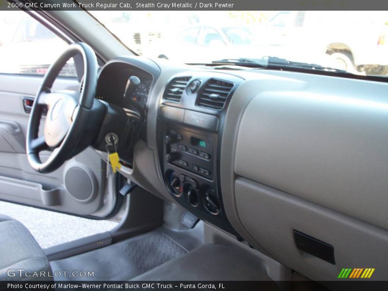 Stealth Gray Metallic / Dark Pewter 2006 GMC Canyon Work Truck Regular Cab